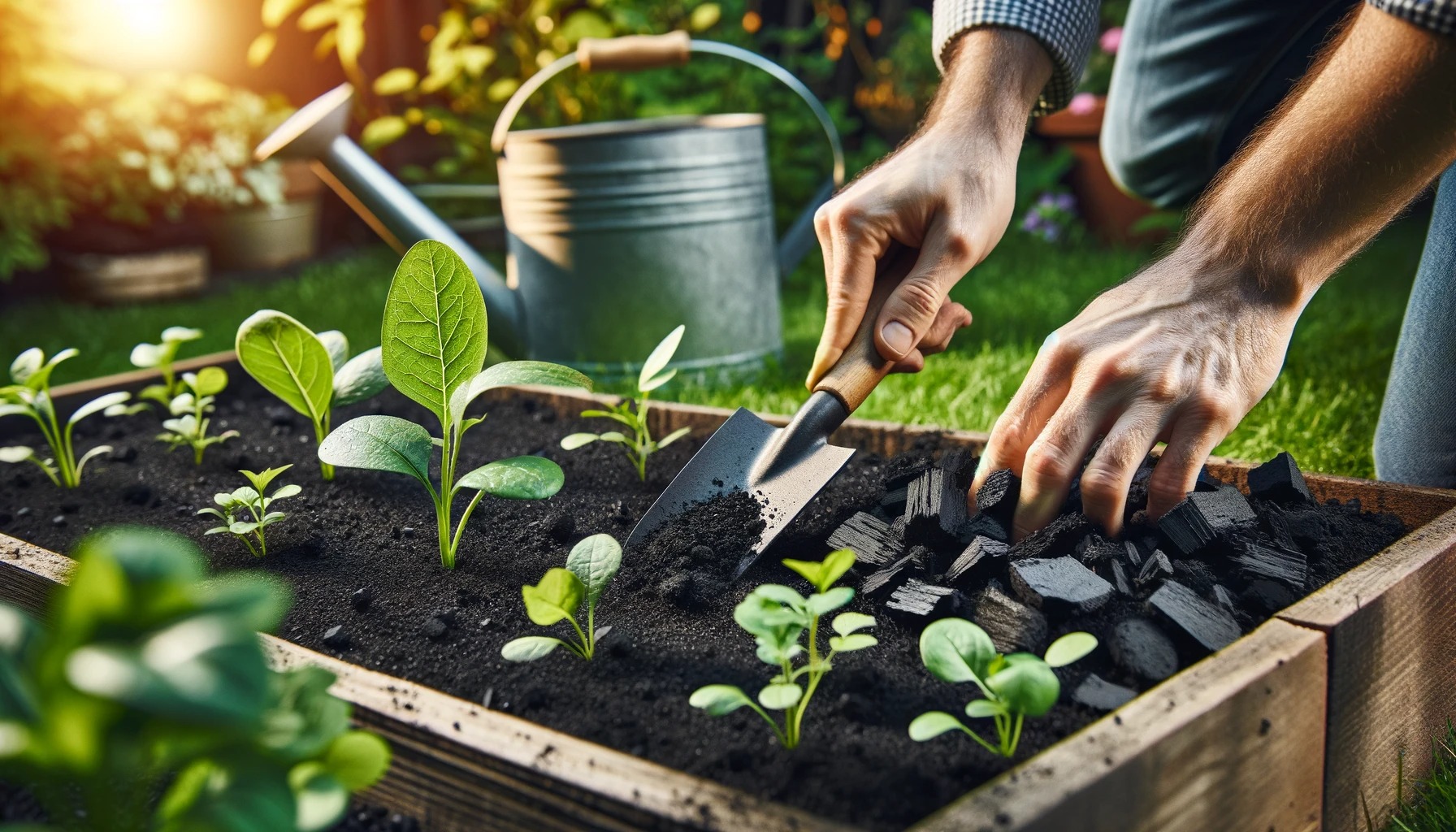 園芸に炭を使うとどんな効果があるの？